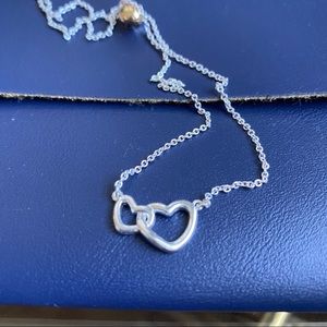 NWOT Double Heart Chain